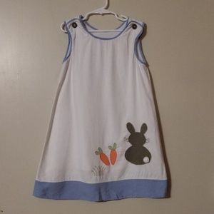 Easter Bunny dress La Jenns 4t